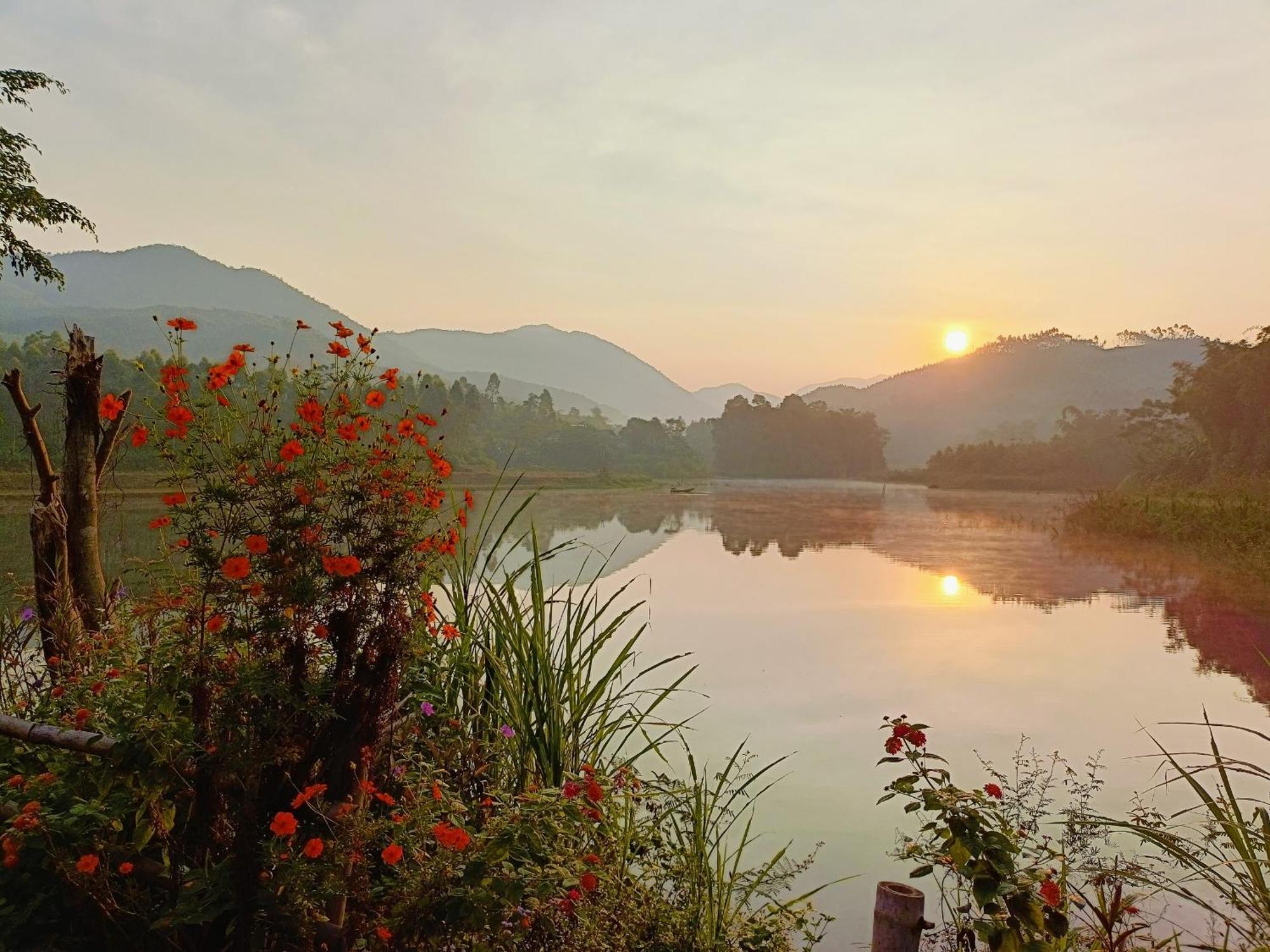 Giangtien Homestay-Vulinh Farmstay-Bungalow 옌빈현 외부 사진