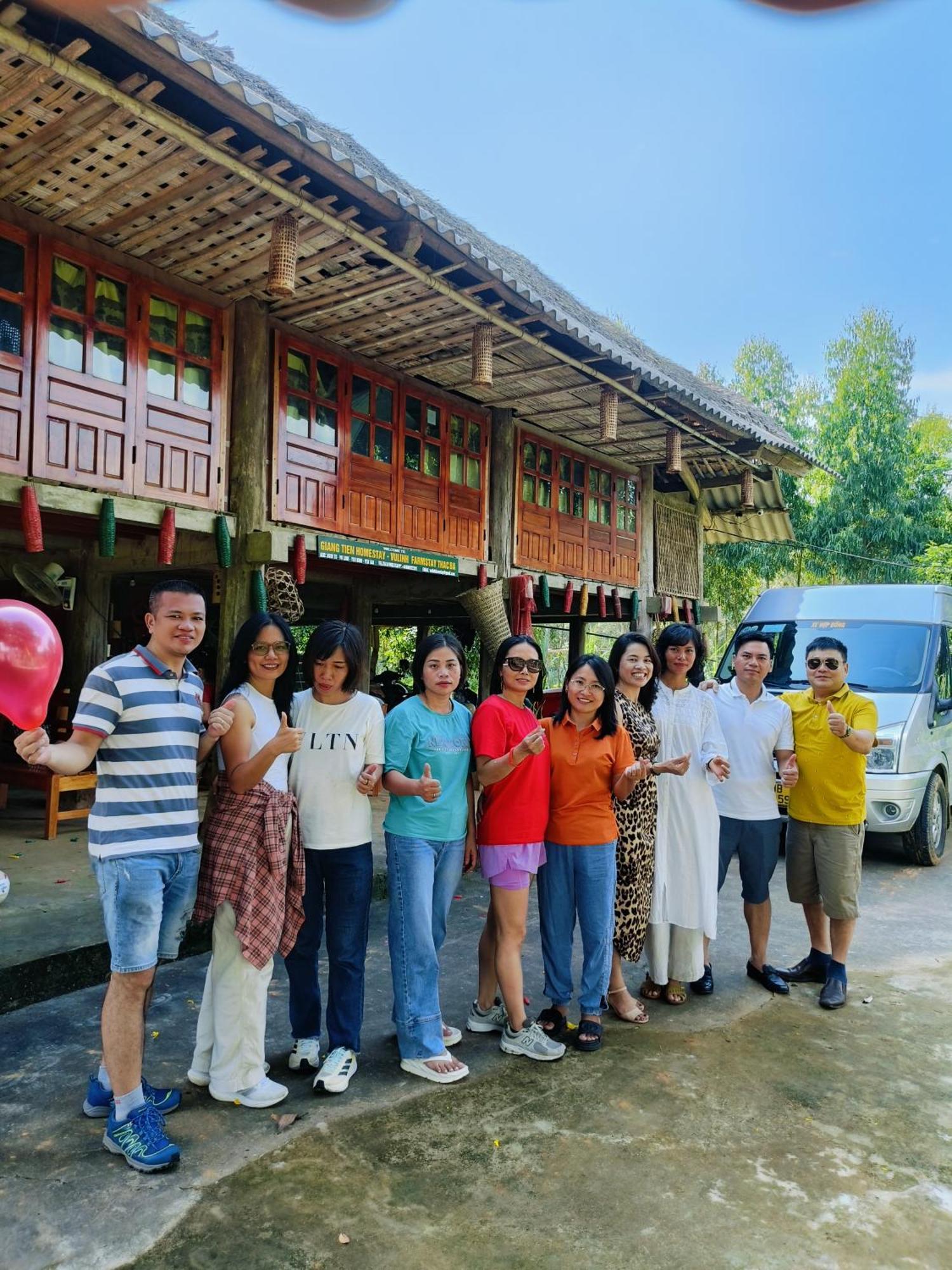 Giangtien Homestay-Vulinh Farmstay-Bungalow 옌빈현 외부 사진