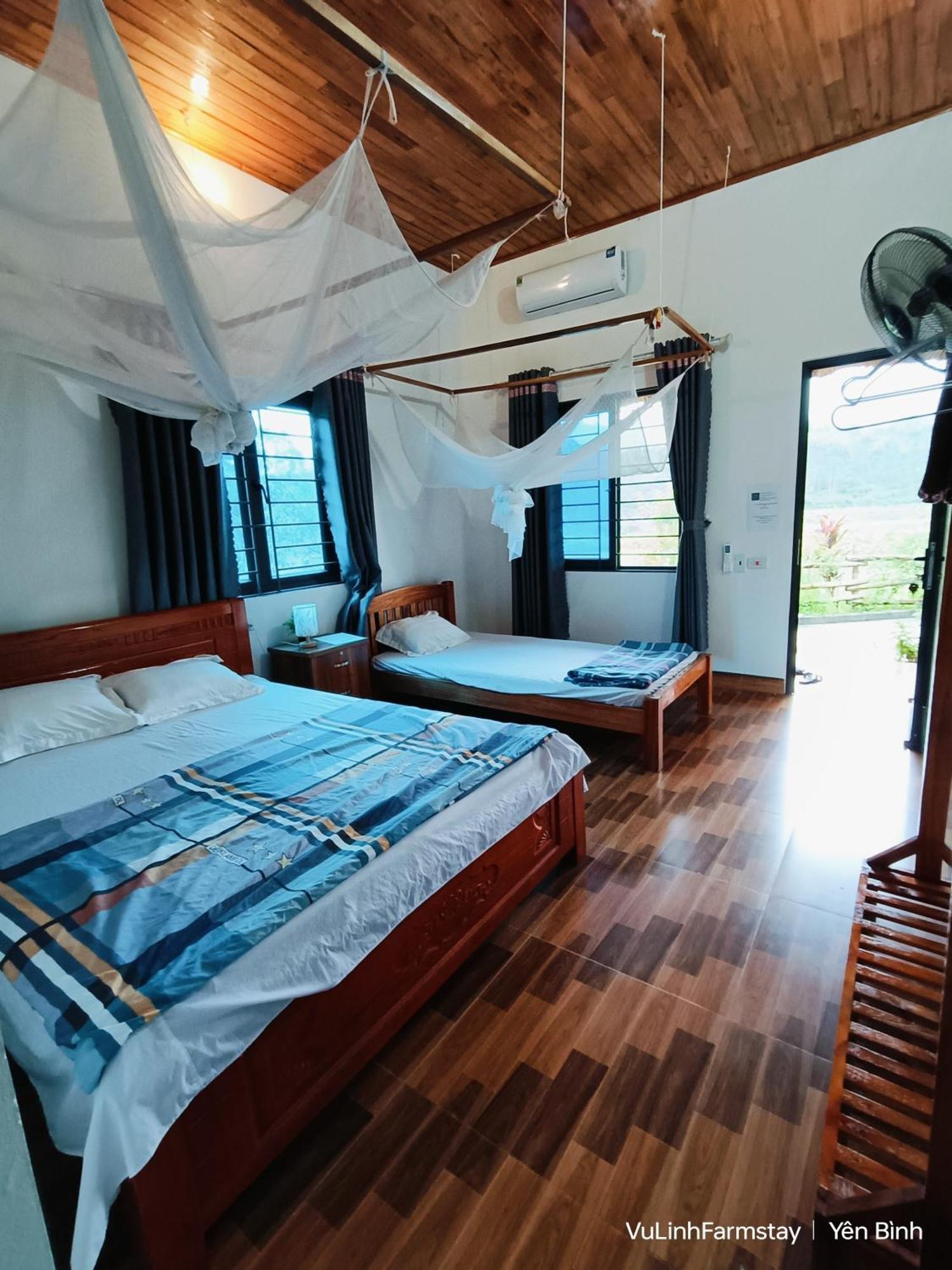 Giangtien Homestay-Vulinh Farmstay-Bungalow 옌빈현 외부 사진