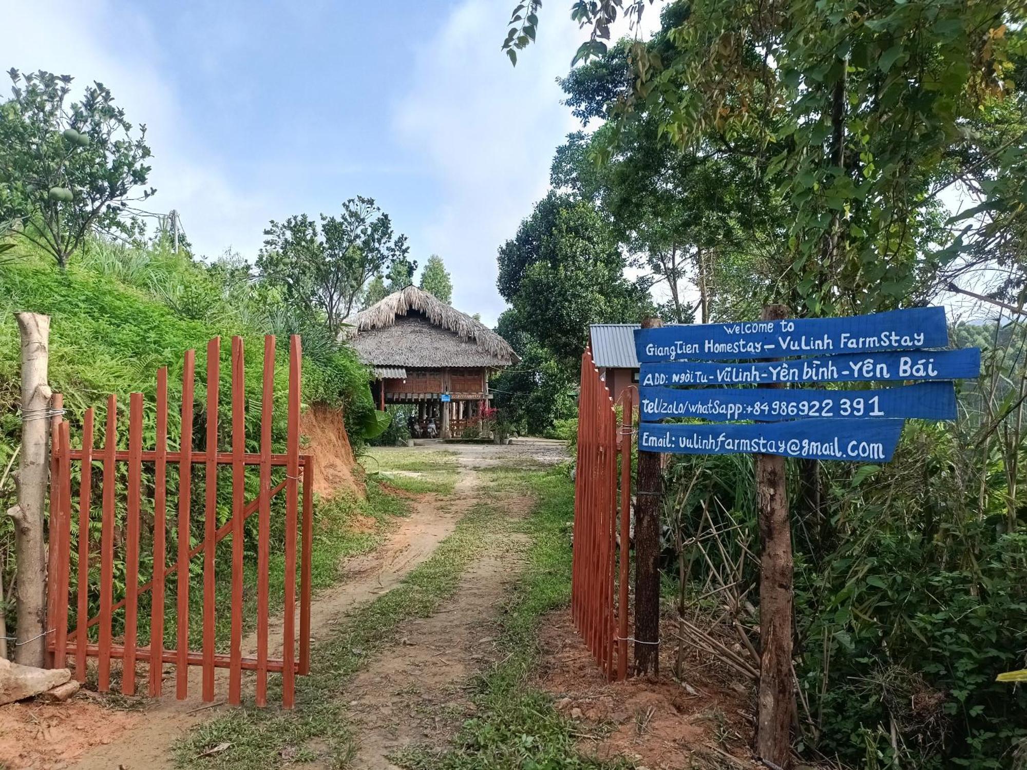 Giangtien Homestay-Vulinh Farmstay-Bungalow 옌빈현 외부 사진