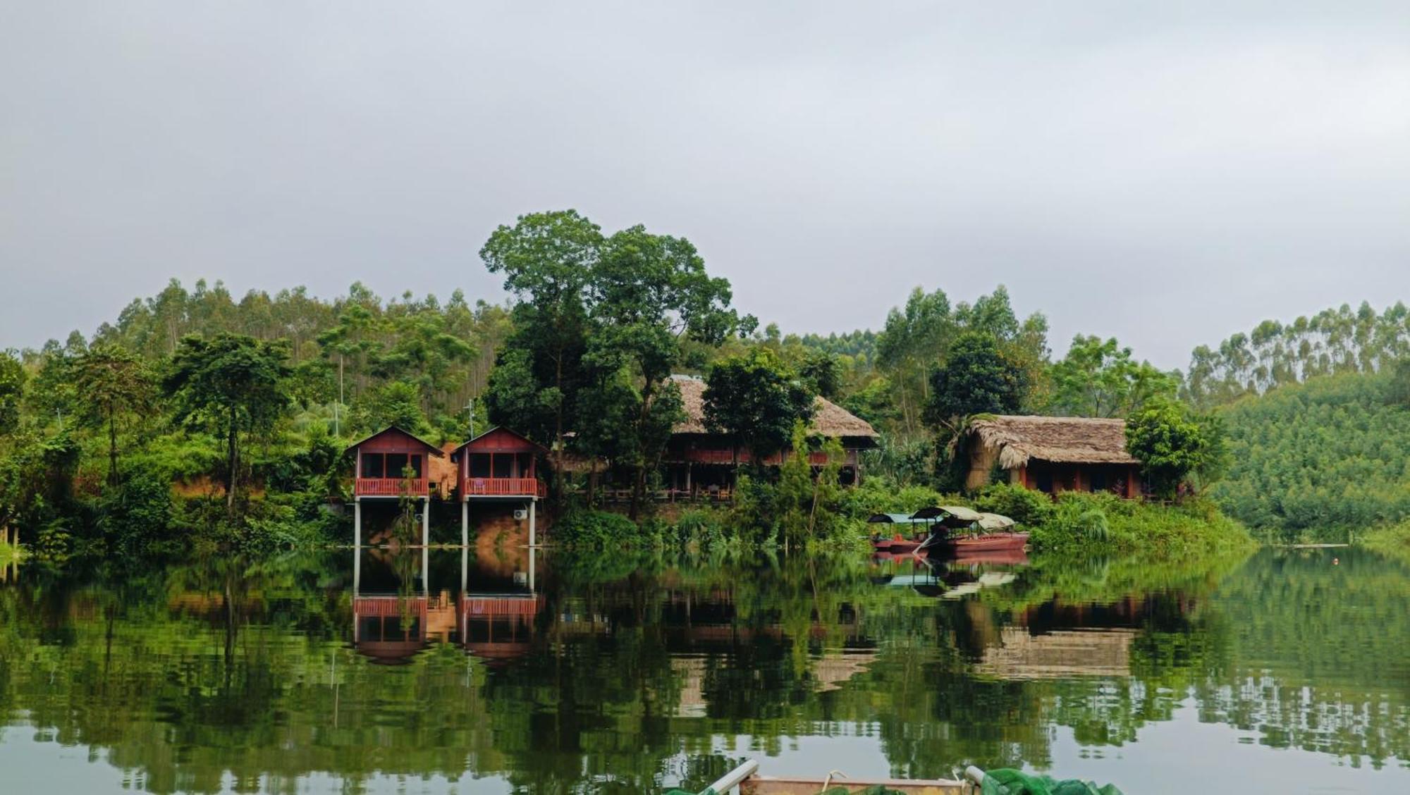Giangtien Homestay-Vulinh Farmstay-Bungalow 옌빈현 외부 사진