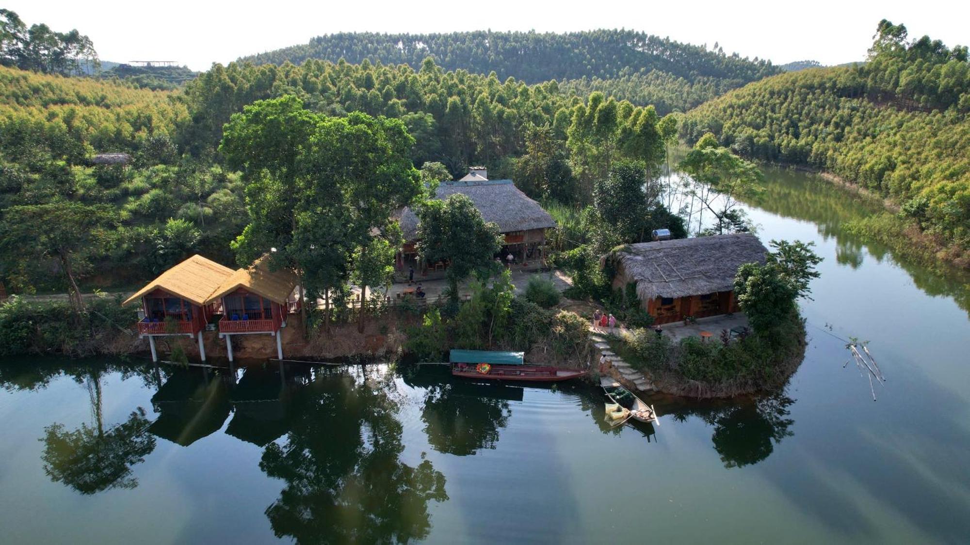 Giangtien Homestay-Vulinh Farmstay-Bungalow 옌빈현 외부 사진
